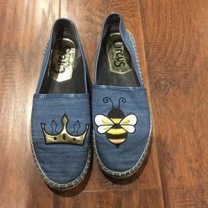Sam Edelman Queen Bee Espadrilles Sz 9.5